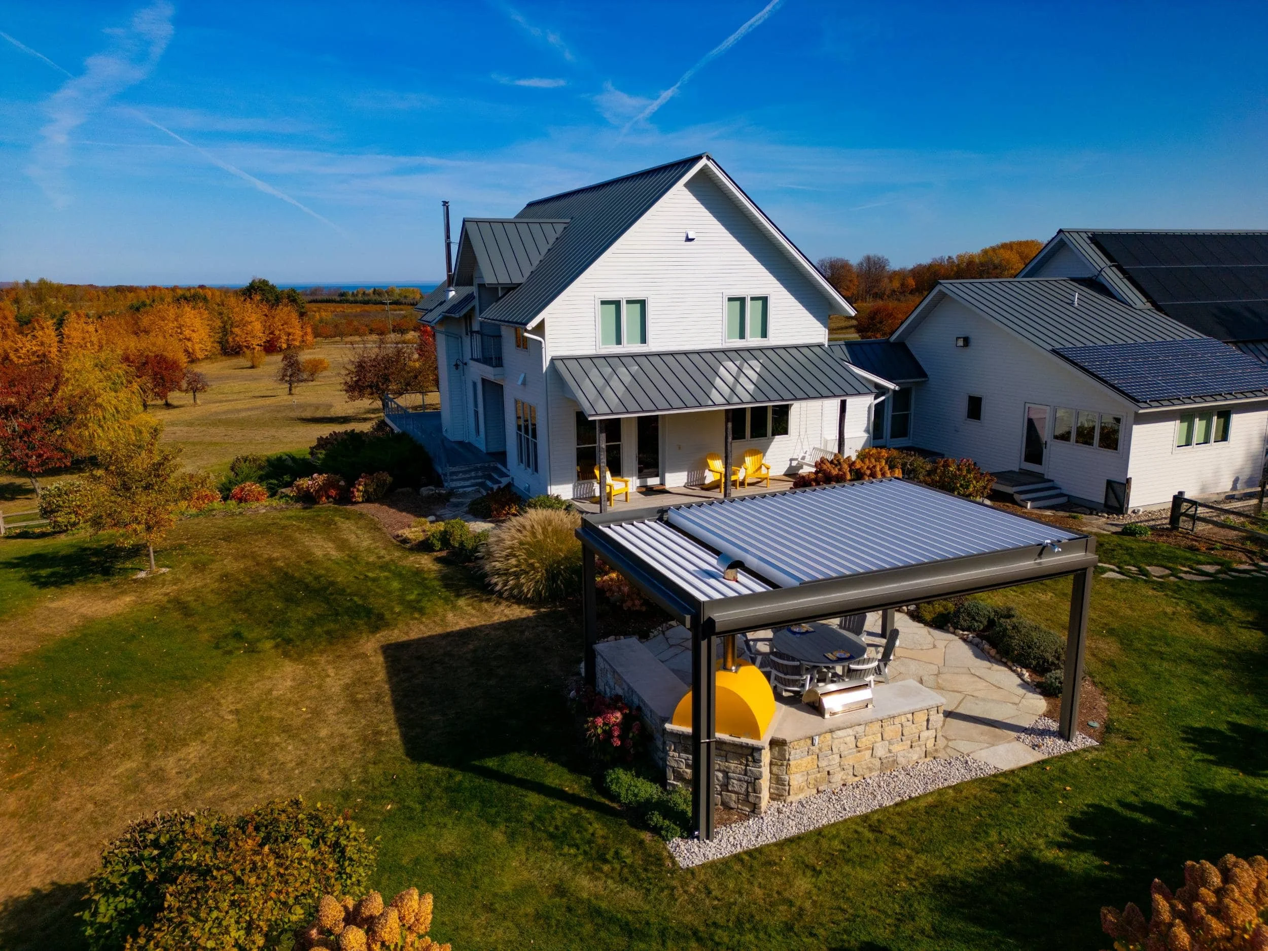 Louvered Pergola Contractor in Casco, MI | ZLM Outdoor Living